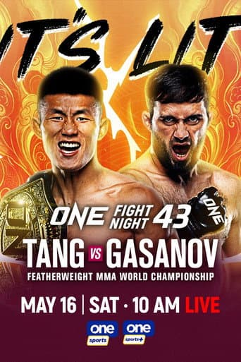 ONE Fight Night 43: Tang vs. Gasanov poster