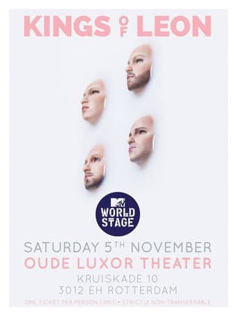 Kings of Leon Rotterdam poster