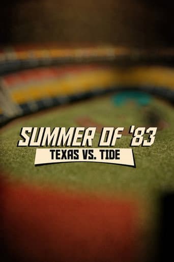 Summer of '83: Texas vs. Tide poster