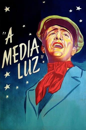 A media luz poster