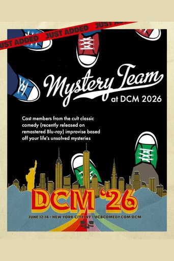 Mystery Team: DCM '26 poster