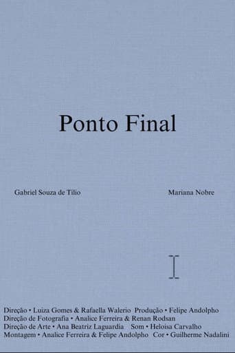 Ponto Final poster