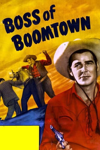 Boss of Boomtown poster