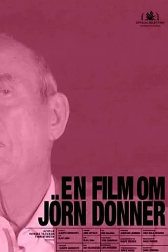 En film om Jörn Donner poster