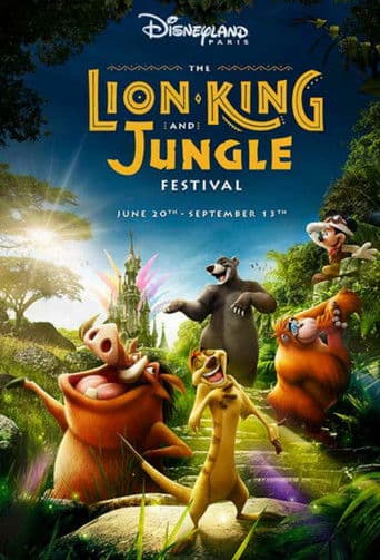 Explore the Lion King and Jungle Festival poster