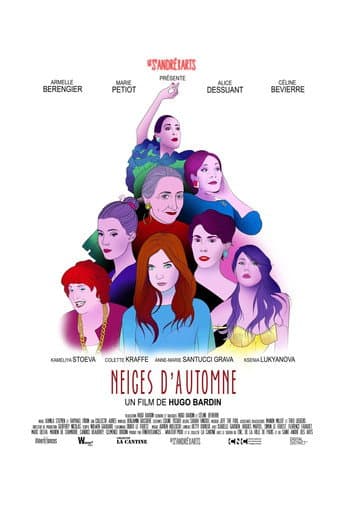 Neiges d'automne poster
