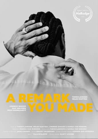 A Remark You Made poster