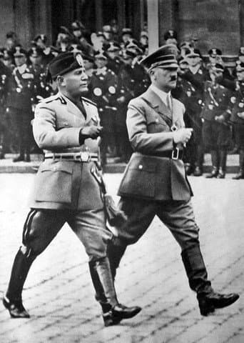 Mussolini in Deutschland poster