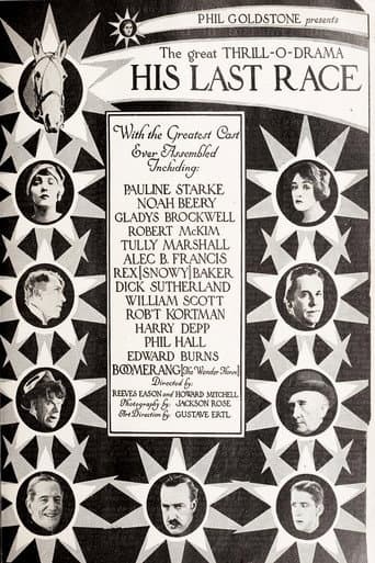 His Last Race poster