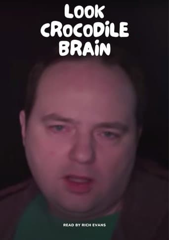 Look Crocodile Brain poster