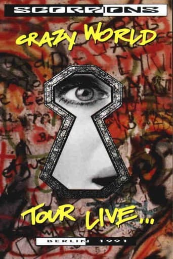 Scorpions – Crazy World Tour Live...Berlin 1991 poster