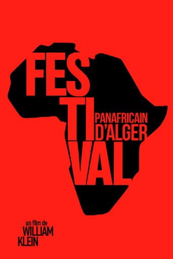The Pan-African Festival in Algiers poster