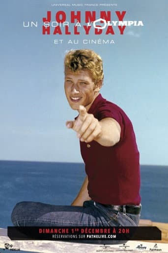 Johnny Hallyday - Un soir à l'Olympia poster