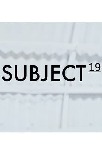 Subject 19 poster