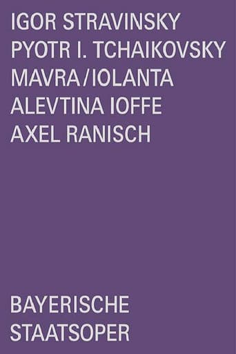 Stravinsky/Tchaikovsky: Mavra/Iolanta poster