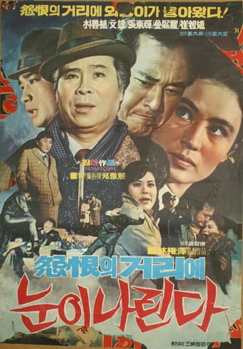 Snowing on Grudge Street poster