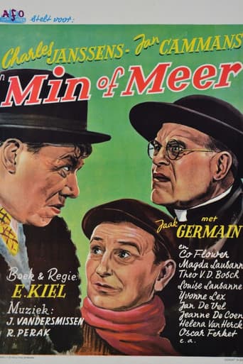 Min of meer poster