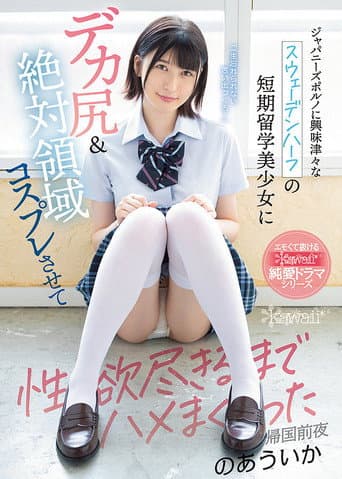 Half Swedish Girl With Huge Ass Loves Japanese Porn, Dressed Up In Cosplay And Got Fucked Over And Over Uika Noa poster