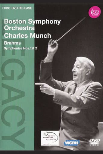 Brahms: Symphonies Nos. 1 & 2 - Charles Munch poster