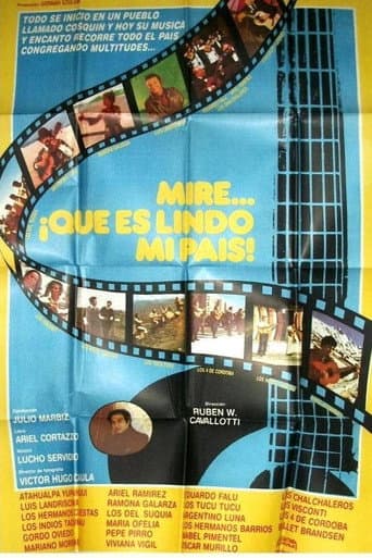 Mire que es lindo mi país poster