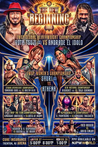 NJPW The New Beginning USA 2026 poster