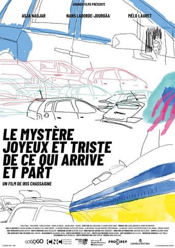 Le mystère joyeux et triste de ce qui arrive et part poster