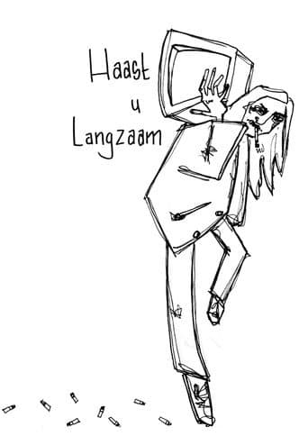 Haast u Langzaam poster
