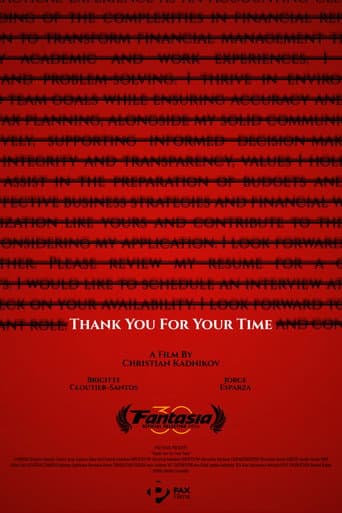 Thank You For Your Time poster