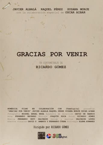 Gracias por venir poster