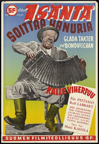 Isäntä soittaa hanuria poster