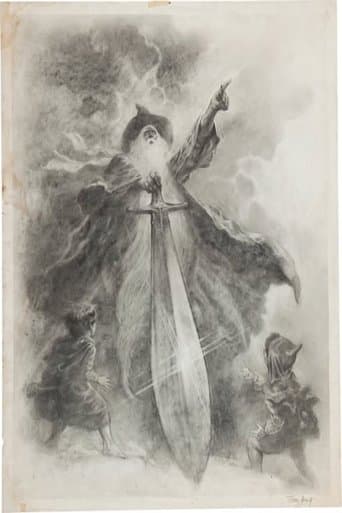 Forging Through the Darkness: The Ralph Bakshi Vision for 'The Lord of the Rings' poster