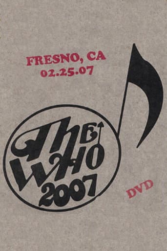 The Who: Fresno 2/25/2007 poster