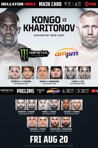 Bellator 265: Kongo vs. Kharitonov poster