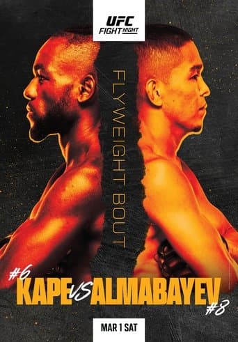UFC Fight Night 253: Kape vs. Almabayev poster