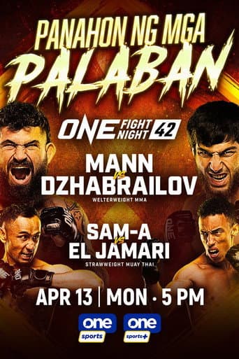 ONE Fight Night 42: Mann vs. Dzhabrailov poster