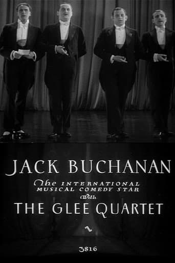 Jack Buchanan with the Glee Quartet poster
