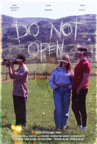 DO NOT OPEN poster