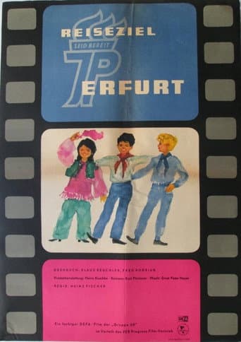 Reiseziel Erfurt poster