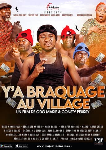There's a Heist in the Village poster