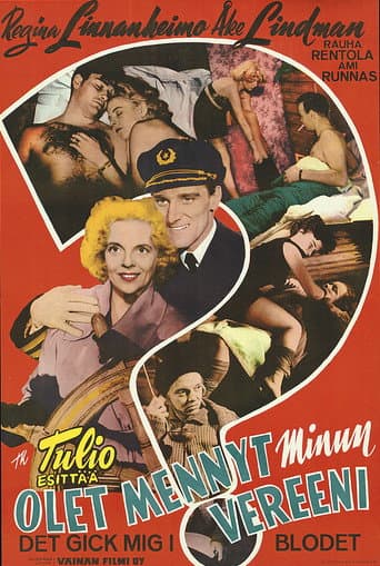 Olet mennyt minun vereeni poster