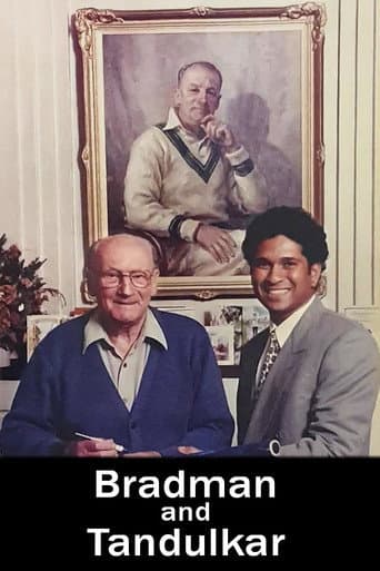 Bradman and Tendulkar poster