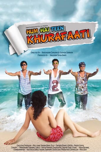 Hum Hai Teen Khurafaati poster