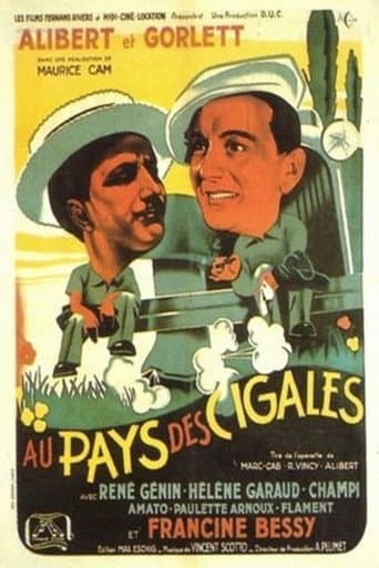 Au pays des cigales poster