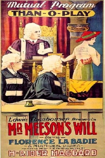 Mr. Meeson's Will poster