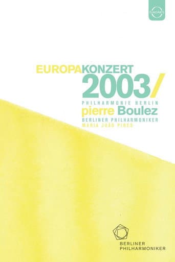 Europakonzert 2003 from Lisbon poster