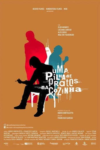 Uma Pilha de Pratos na Cozinha poster
