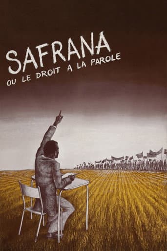 Safrana or Freedom of Speech poster