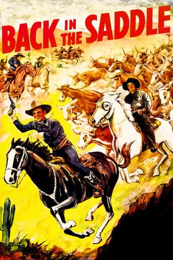 Back in the Saddle poster