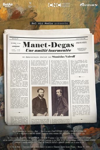 Manet - Degas Une amitié tourmentée poster