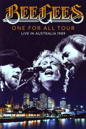 Bee Gees: One for All Tour - Live in Australia 1989 poster